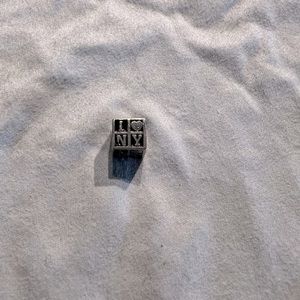 Authentic Macy’s I ❤️ NY square block charm, fits Pandora